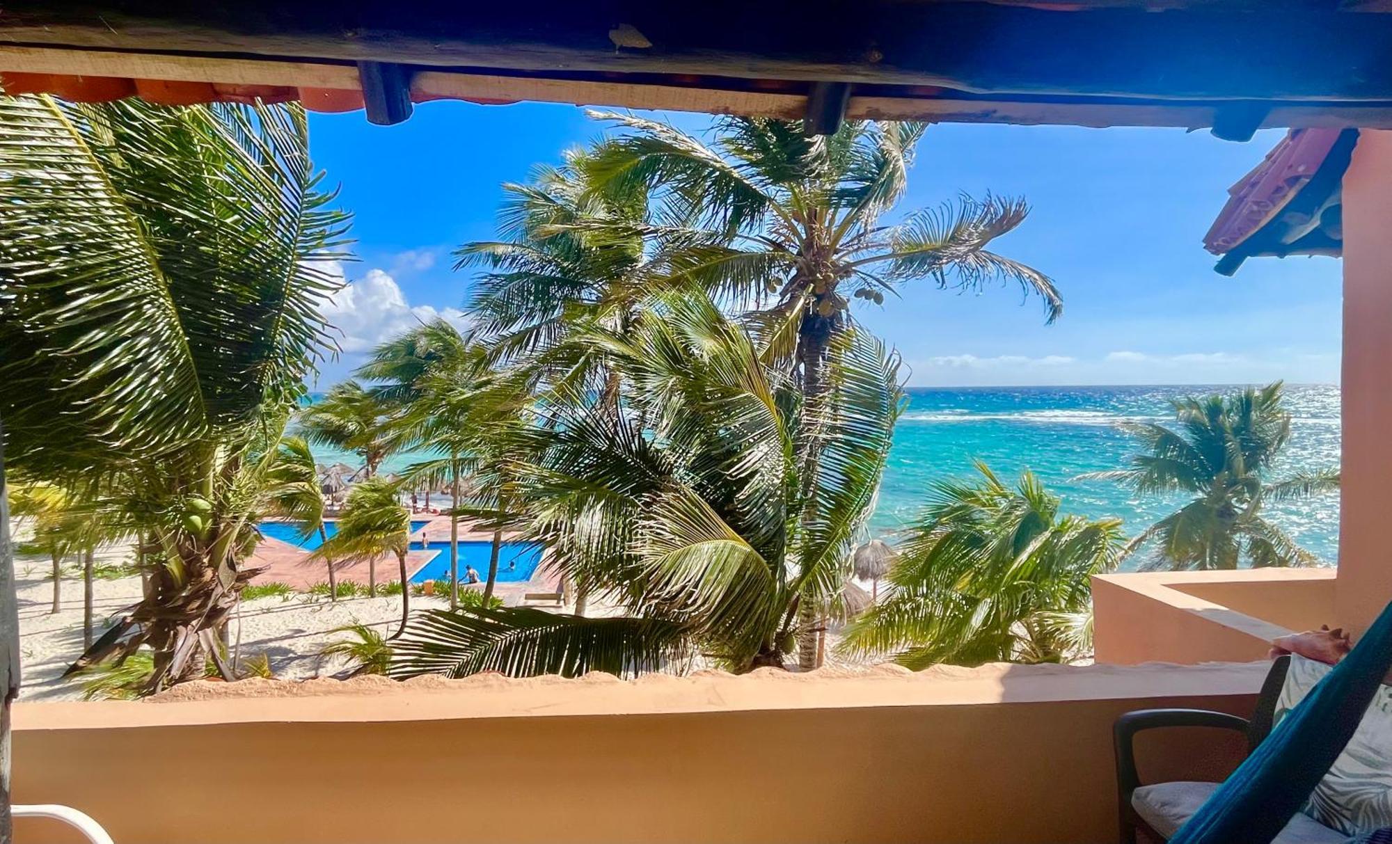 Beachfront Hammock Heaven Akumal Luaran gambar
